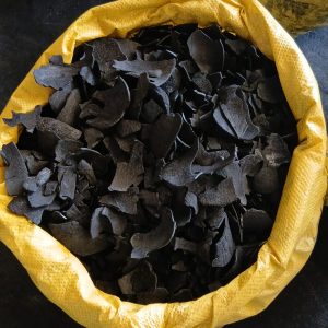 Home coconut shell charcoal packaged for export