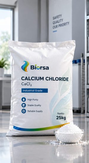 Home Industrial grade calcium chloride packaged for export