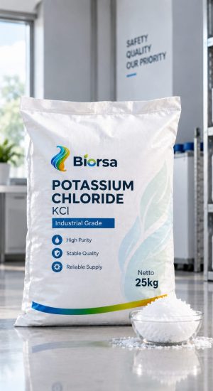 Home Industrial grade pottasium chloride packaged for export