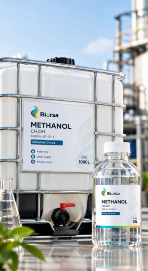 Home Industrial grade methanol packaged for export