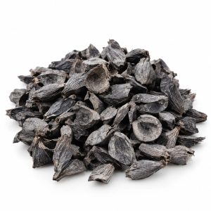 Home palm kernel shell packaged for export