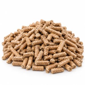 Home wood pellet packaged for export
